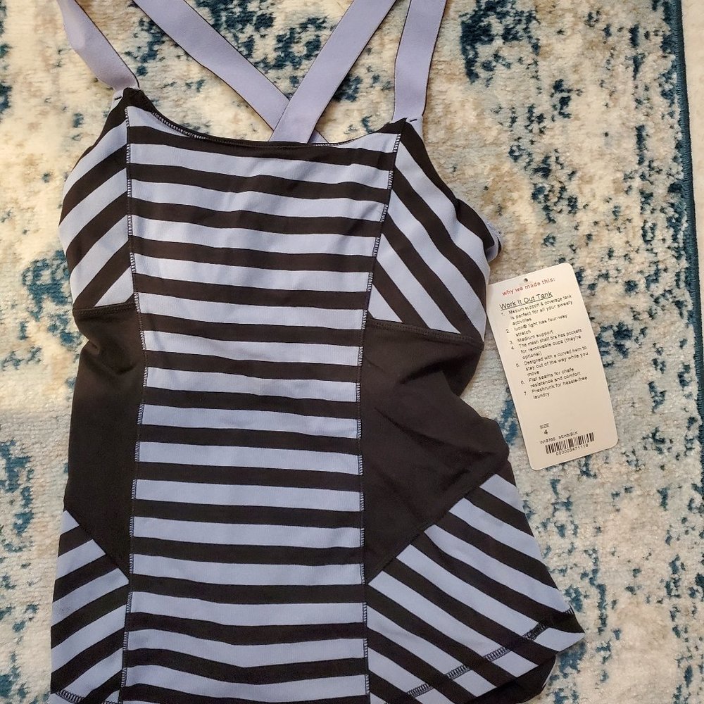 *DEAL* Lululemon Work it Out Tank [sz.4]